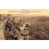 ABAO 15 - Cantal [15] Saint-Flour - Vue plongeante sur le Quartier des Planchettes.