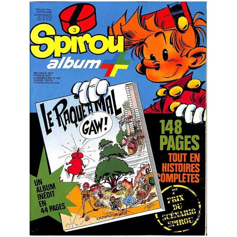 ABAO Bandes dessinées Spirou album+ n°3