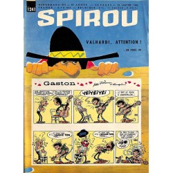 ABAO Bandes dessinées Spirou 1962/01/25 n°1241 (avec le mini-récit)