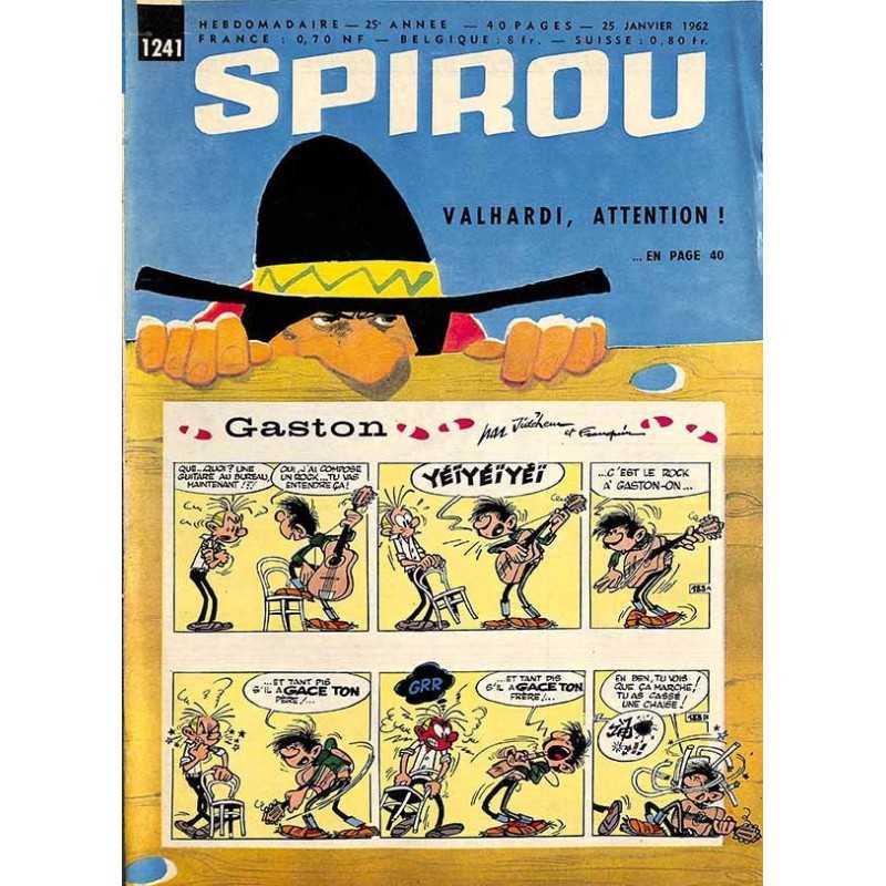 ABAO Bandes dessinées Spirou 1962/01/25 n°1241 (avec le mini-récit)