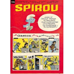 ABAO Bandes dessinées Spirou 1962/03/01 n°1246 (avec le mini-récit)