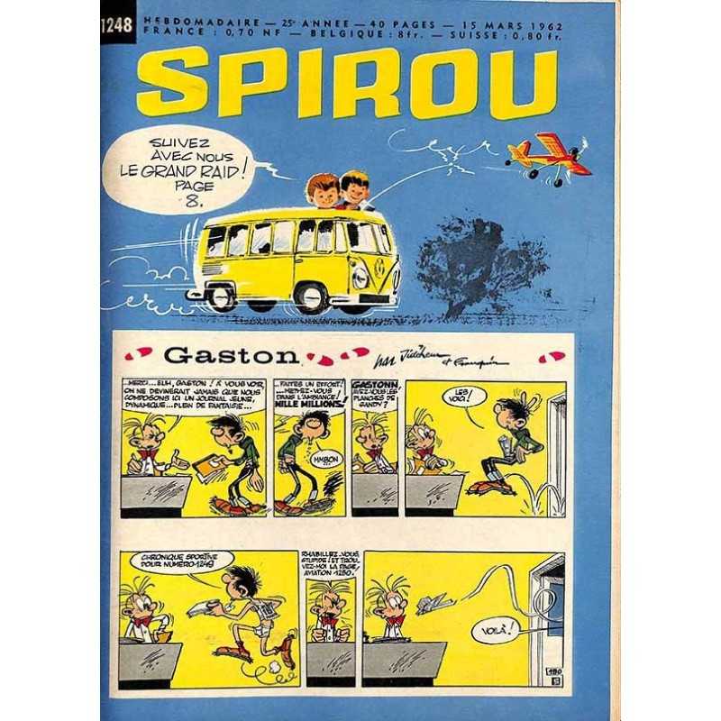 ABAO Bandes dessinées Spirou 1962/03/15 n°1248 (avec le mini-récit)
