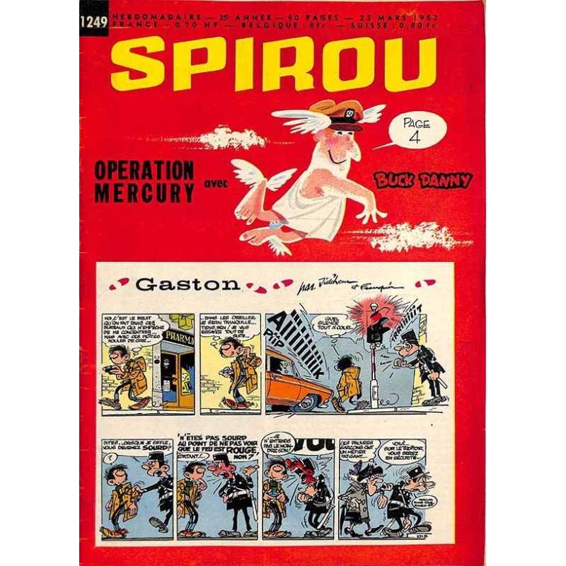 ABAO Bandes dessinées Spirou 1962/03/22 n°1249 (avec le mini-récit)
