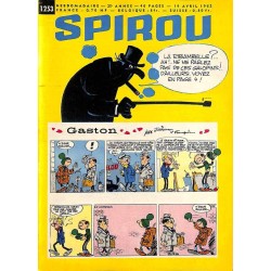 ABAO Bandes dessinées Spirou 1962/04/19 n°1253 (avec le mini-récit)
