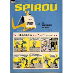 ABAO Bandes dessinées Spirou 1962/04/26 n°1254 (avec le mini-récit)