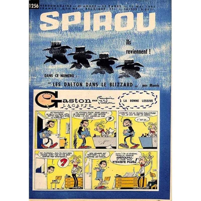 ABAO Bandes dessinées Spirou 1962/05/10 n°1256 (avec le mini-récit)