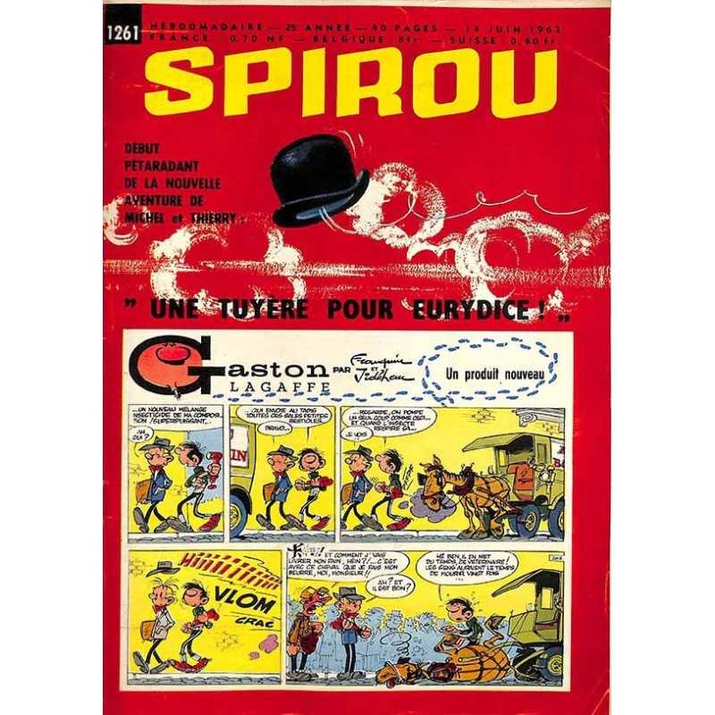 ABAO Bandes dessinées Spirou 1962/06/14 n°1261 (avec le mini-récit)