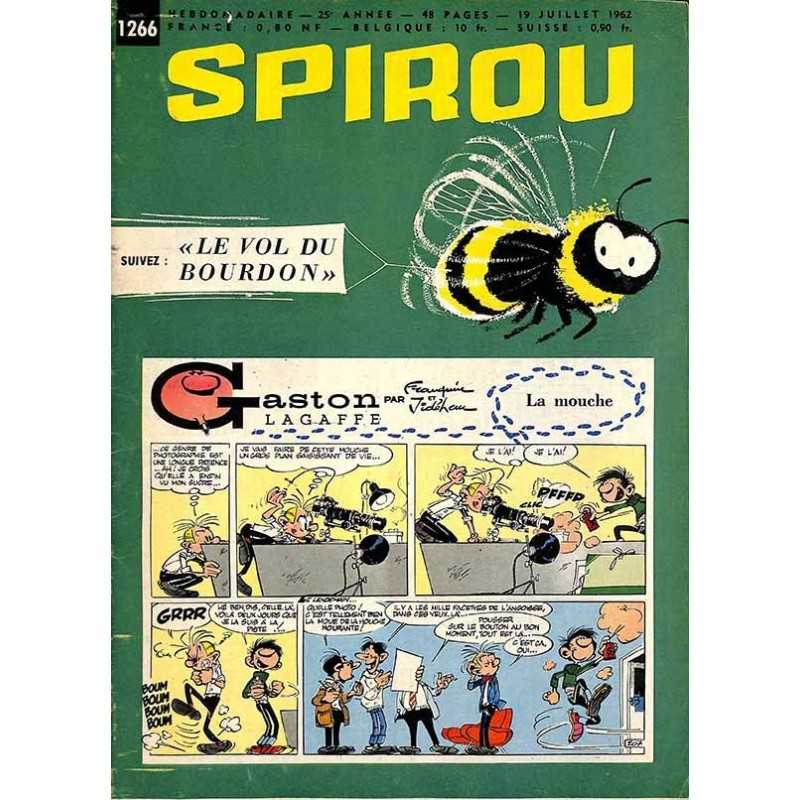ABAO Bandes dessinées Spirou 1962/07/19 n°1266 (avec le mini-récit)