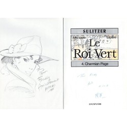 ABAO Bandes dessinées Le Roi vert 04 + Dédicace Mezzomo et Sulitzer.