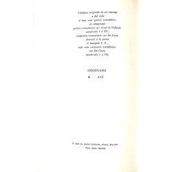 ABAO 1900- Nothomb (Pierre) - Les Approches. EO + Dédicace.