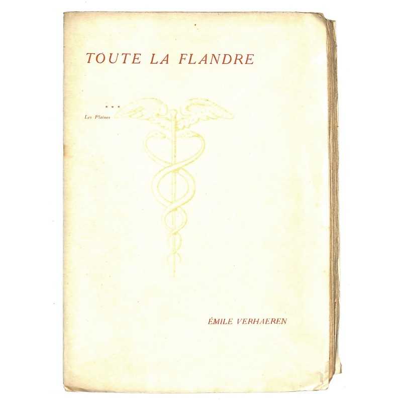ABAO Poésie Verhaeren (Emile) - Toute la Flandre. III