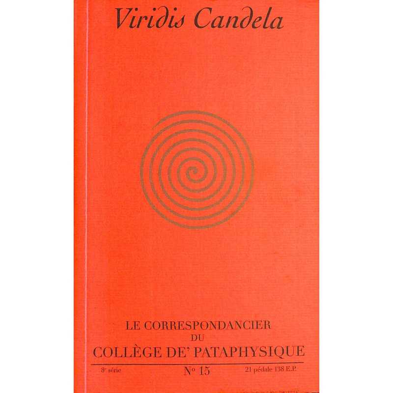 ABAO Pataphysique Le Correspondancier du Collège de Pataphysique n°15 ABAO Pataphysique Le Correspondancier du Collège de Pataphysique n°15