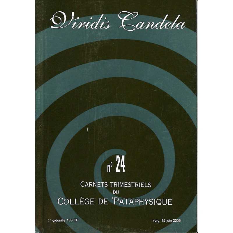 ABAO Pataphysique Carnets du Collège de Pataphysique n°24 ABAO Pataphysique Carnets du Collège de Pataphysique n°24