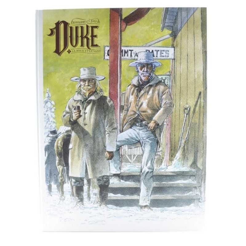 ABAO Bandes dessinées Duke 01. TT 300 ex. num. & s. + PLANCHE ORIGINALE crayonnée.