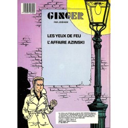 ABAO Bandes dessinées Ginger (Dupuis) 01