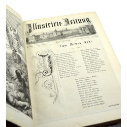 ABAO Journaux et périodiques Illustrite Zeitung. Recueil 1871. (1)
