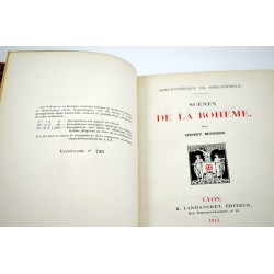 ABAO Grands papiers Murger (Henry) - Scènes de la bohème.