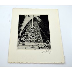 ABAO Livres illustrés Virgile - La Prise de Troie. Illustrations de Jean Dratz.