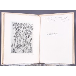 ABAO Livres illustrés Virgile - La Prise de Troie. Illustrations de Jean Dratz.