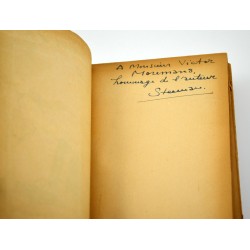 ABAO Littérature populaire Steeman (Stanislas-André) - Péril. + Dédicace.