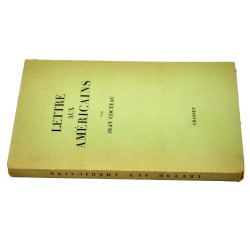 ABAO Littérature Cocteau (Jean) - Lettre aux américains.