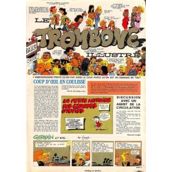 ABAO Bandes dessinées [Spirou] Le Trombonne illustré. Ensemble des 30 suppléments.