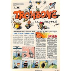 ABAO Bandes dessinées [Spirou] Le Trombonne illustré. Ensemble des 30 suppléments.