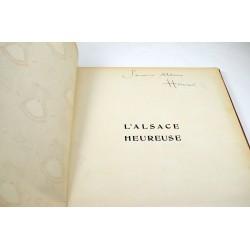ABAO Enfantina Hansi (Jean-Jacques Waltz, dit) - L'Alsace heureuse. + Dédicace.
