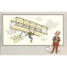 ABAO Bandes dessinées [Hergé] Tintin - Voir et Savoir : Aviation, série 1 chromo n°04
