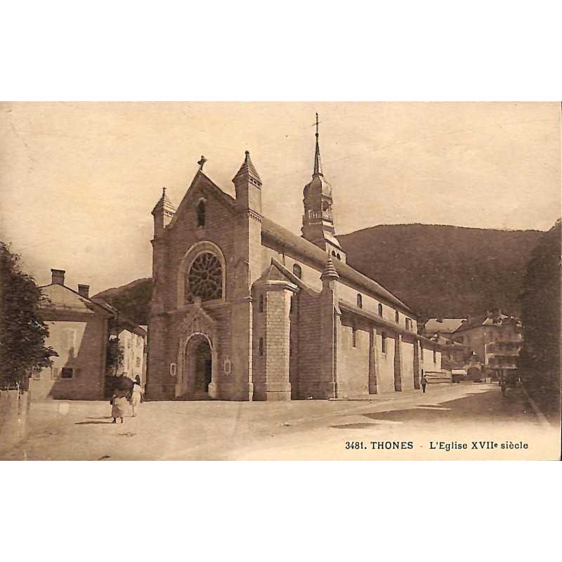 ABAO 74 - Haute Savoie [74] Thones - L'Eglise XVIIe siècle.