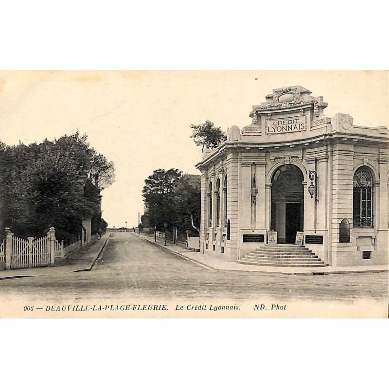 ABAO 14 - Calvados [14] Deauville - Le Crédit Lyonnais.