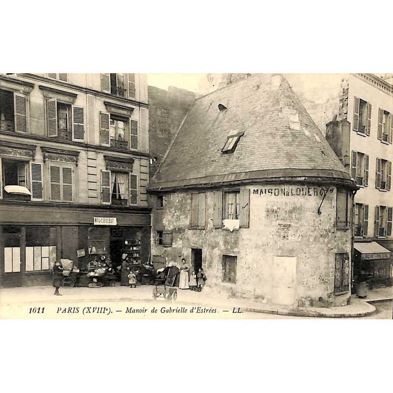 ABAO 75 - Paris [75] Paris 18 - Manoir de Gabrielle d'Estrées.