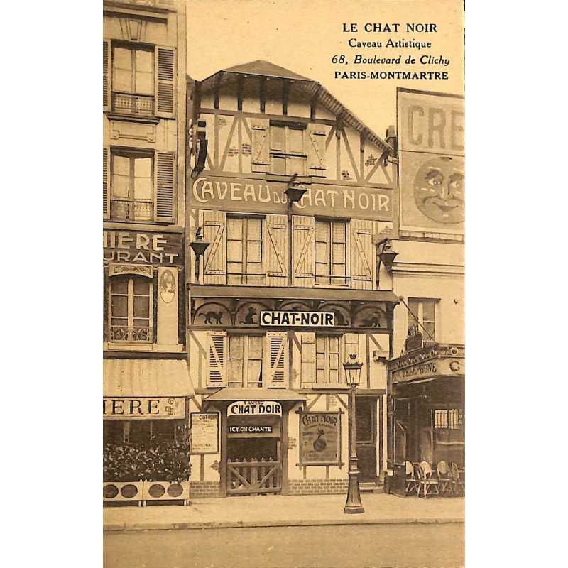ABAO 75 - Paris [75] Paris 18 - Le Chat noir. Caveau Artistique. 68, Boulevard de Clichy.