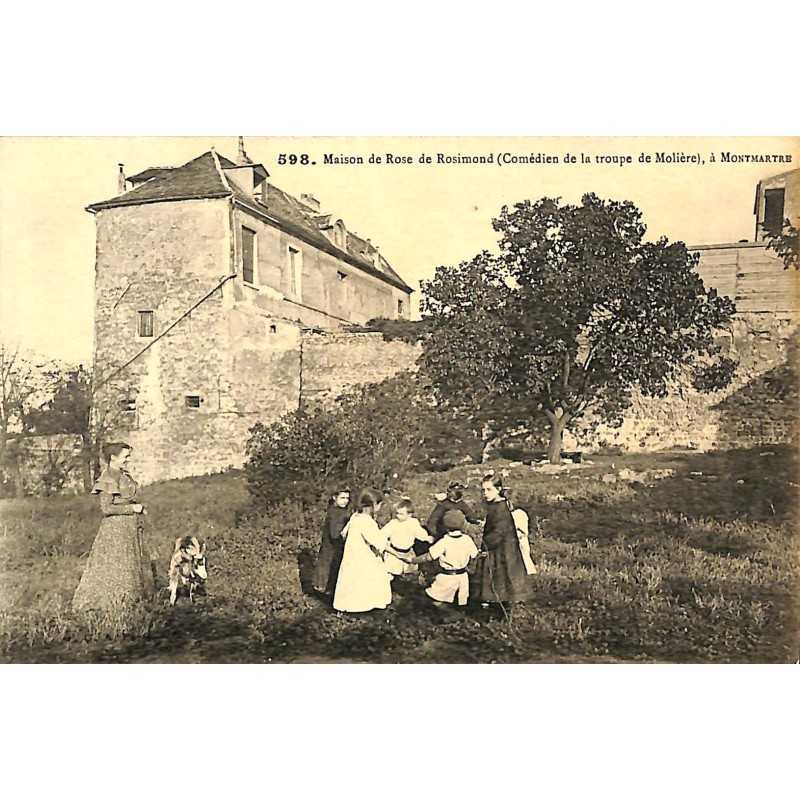 ABAO 75 - Paris [75] Paris 18 - Maison de Rose de Rosimond.