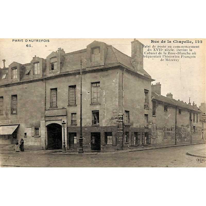 ABAO 75 - Paris [75] Paris 18 - Rue de la Chapelle, 122.