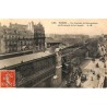 ABAO 75 - Paris [75] Paris 18 - Vue Générale du Métropolitain au Boulevard de la Chapelle.