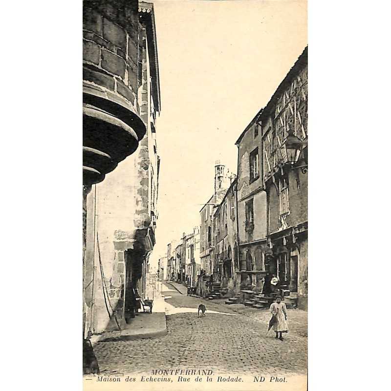 ABAO 63 - Puy-de-Dôme [63] Montferrand - Maison des Echevins, Rue de la Rodade.