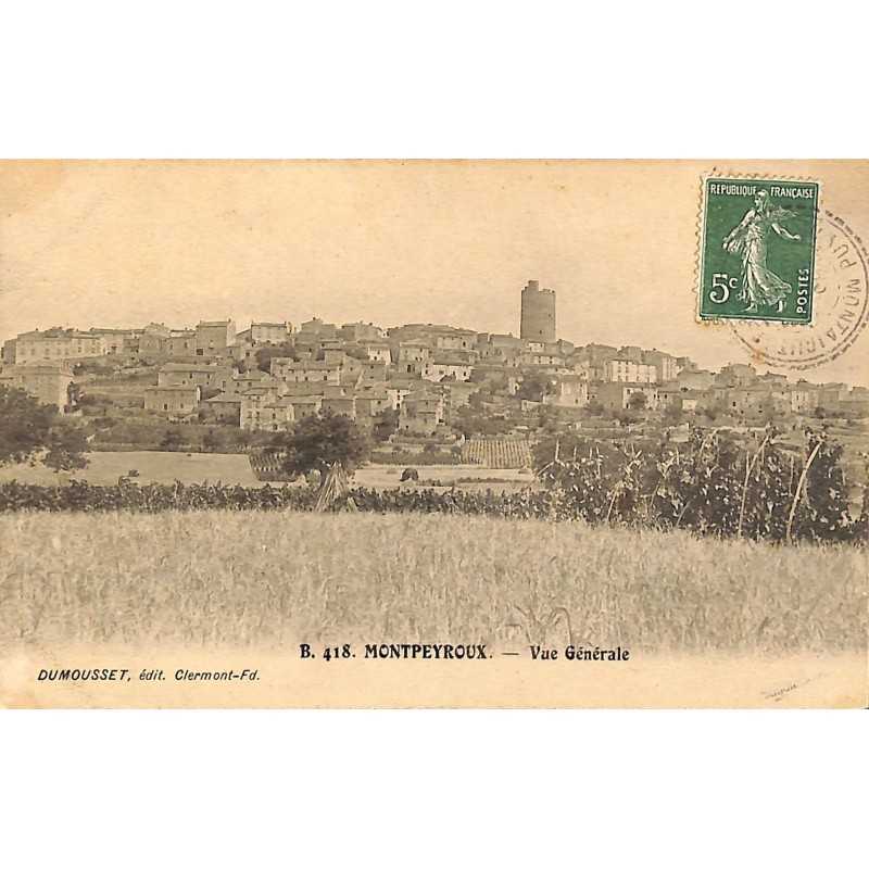 ABAO 63 - Puy-de-Dôme [63] Montpeyroux - Vue Générale.