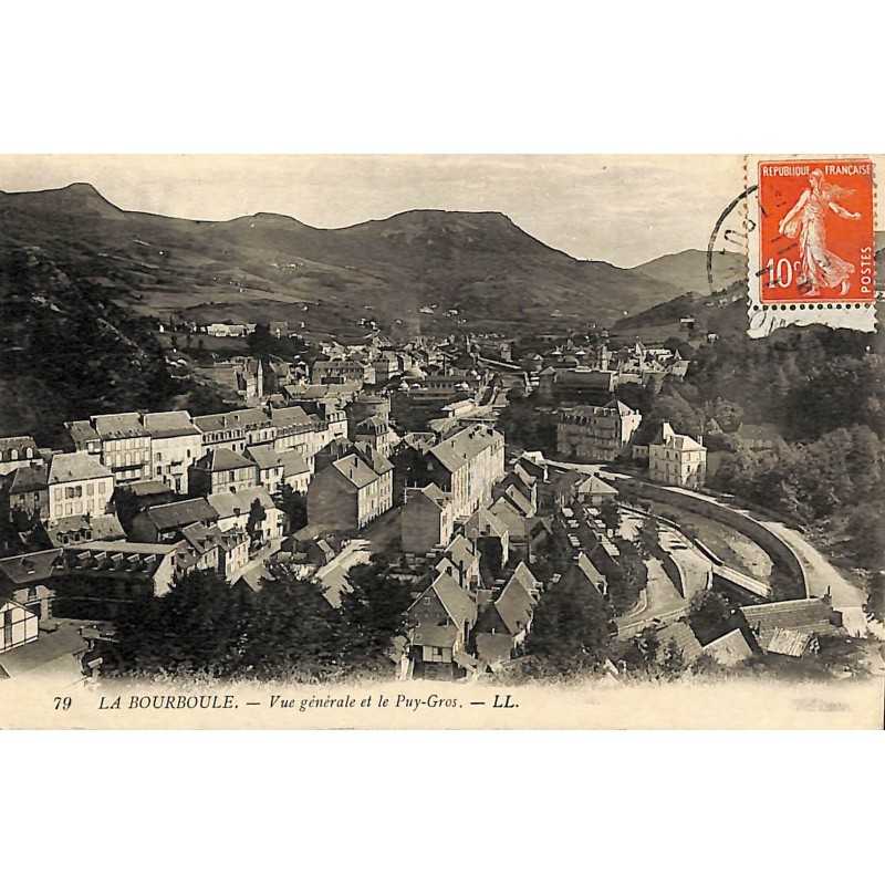 ABAO 63 - Puy-de-Dôme [63] La Bourboule - Vue générale et le Puy-Gros.
