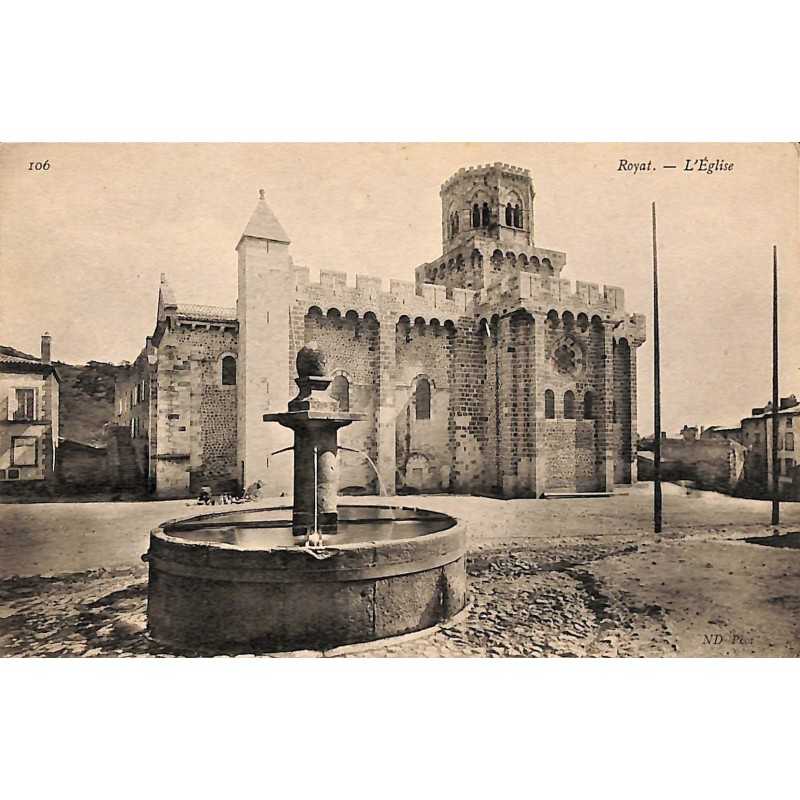 ABAO 63 - Puy-de-Dôme [63] Royat - L'Eglise.