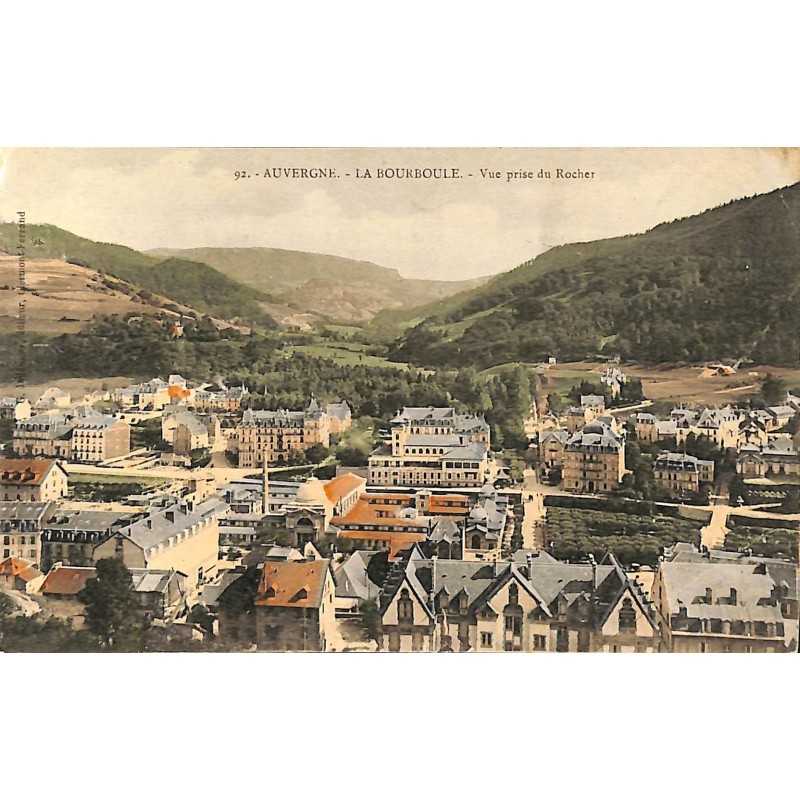 ABAO 63 - Puy-de-Dôme [63] La Bourboule - Vue prise du Rocher.