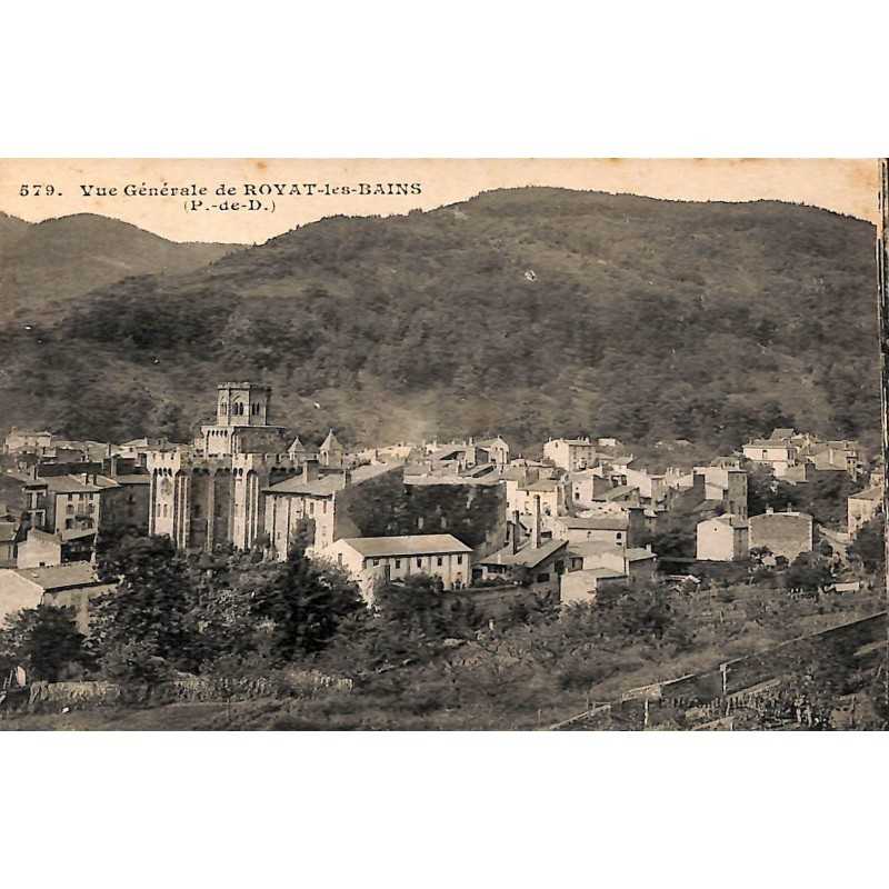 ABAO 63 - Puy-de-Dôme [63] Royat-les-Bains - Vue Générale de Royat-les-Bains.