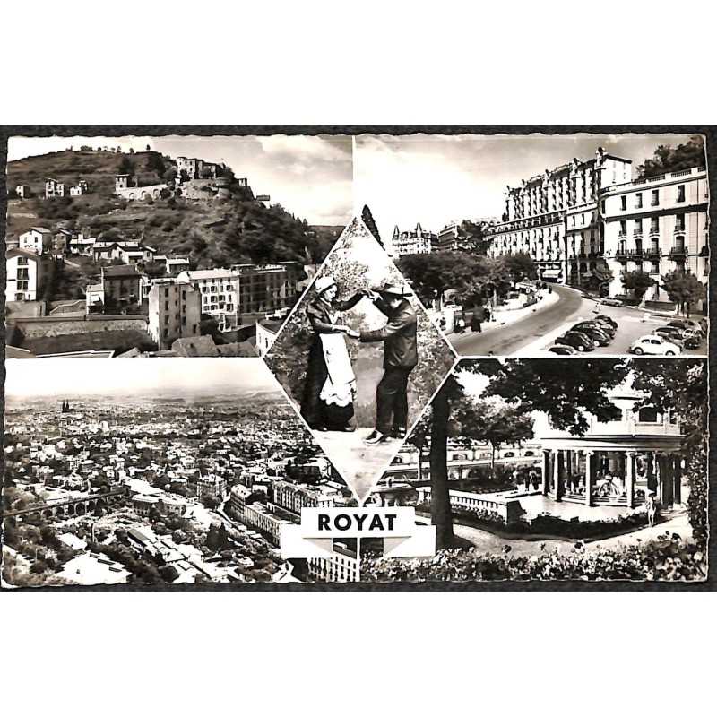 ABAO 63 - Puy-de-Dôme [63] Royat - Le Paradis. Les Hôtels. La Bourrée. Vue générale. Source Eugénie.