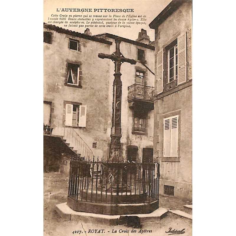 ABAO 63 - Puy-de-Dôme [63] Royat - La Croix des Apôtres.