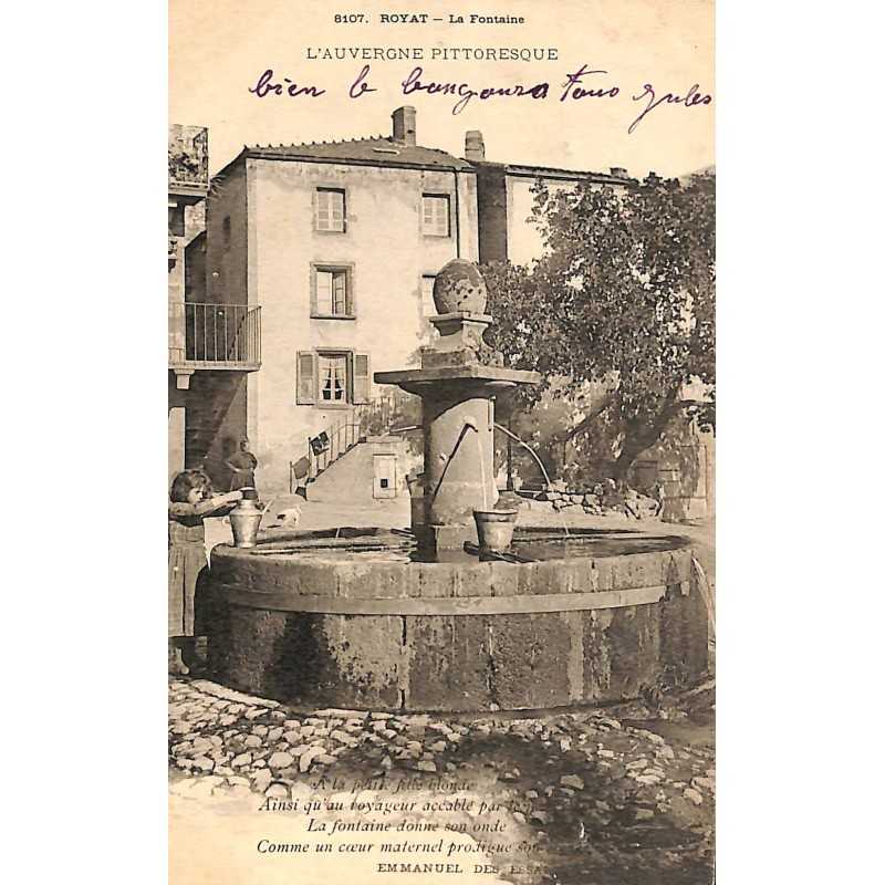 ABAO 63 - Puy-de-Dôme [63] Royat - La Fontaine.