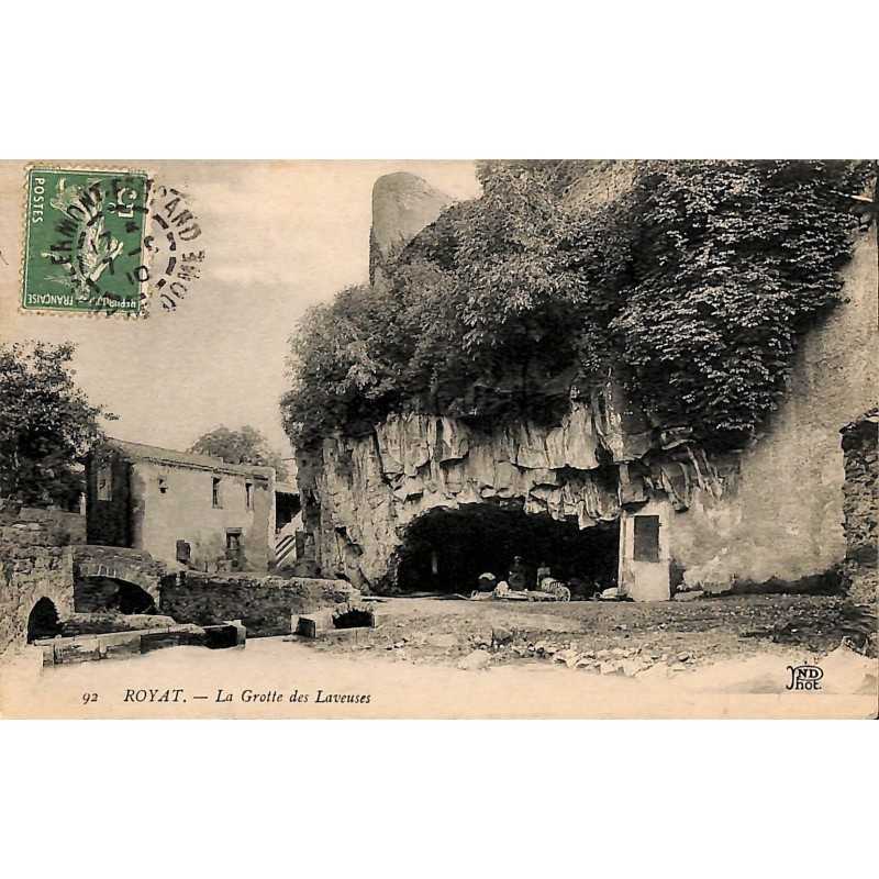 ABAO 63 - Puy-de-Dôme [63] Royat - La Grotte des Laveuses.