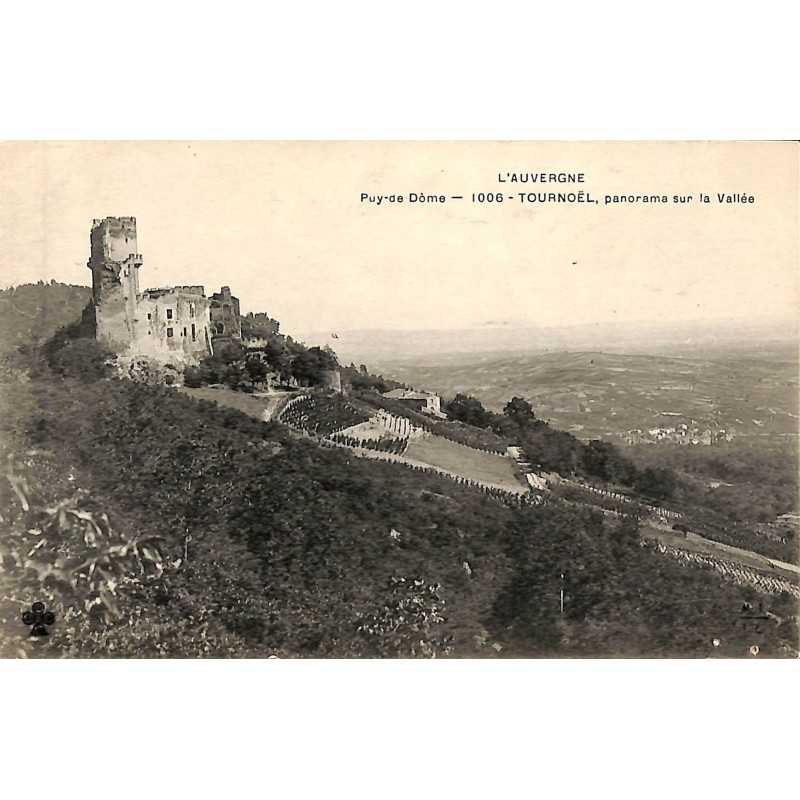 ABAO 63 - Puy-de-Dôme [63] Tournoël - Panorama sur la Vallée.