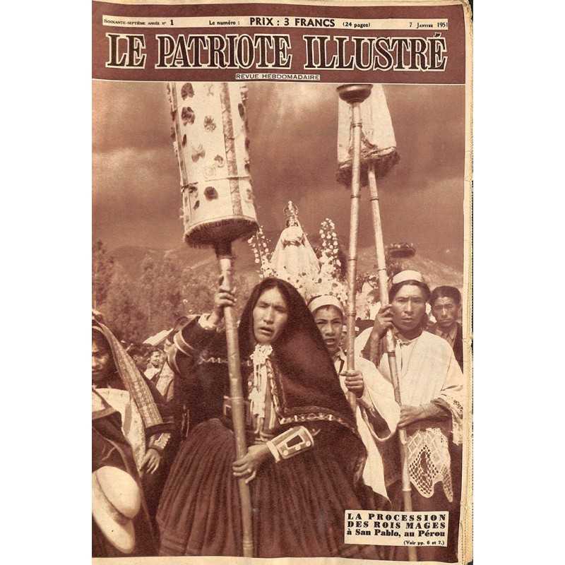 ABAO Patriote illustré (Le) Le Patriote illustré 1951/01/07.