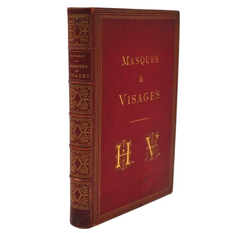 ABAO Livres illustrés Gavarni - Masques & Visages.