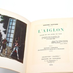 ABAO Livres illustrés Rostand (Edmond) - L'Aiglon. Illustrations de J. Gradassi.